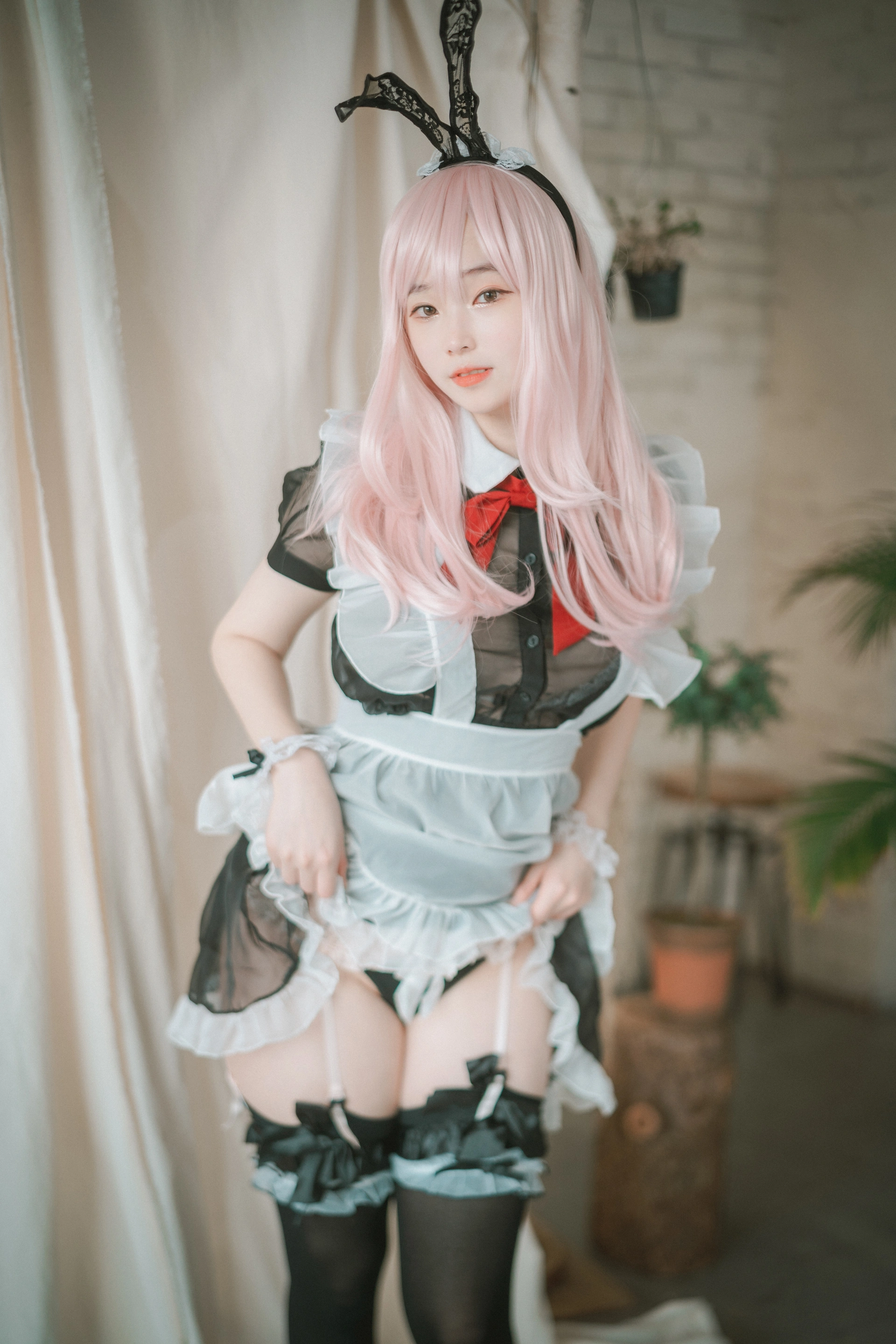 135.[DJAWA] BamBi - Sheer Bunny Maid 0