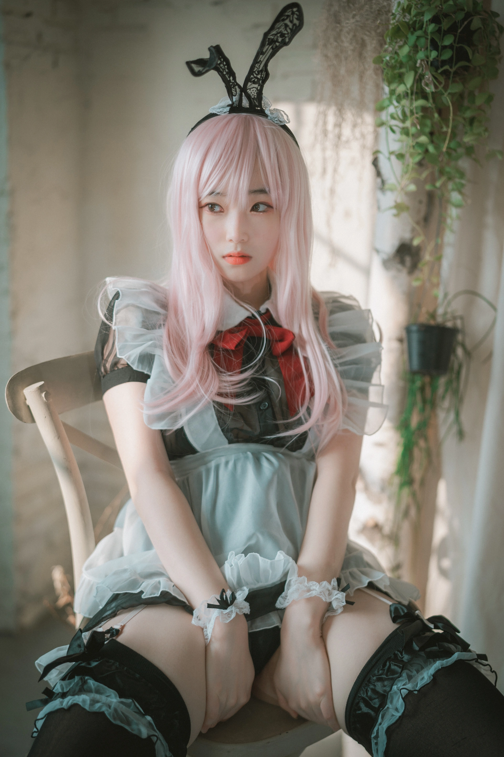 135.[DJAWA] BamBi - Sheer Bunny Maid 2